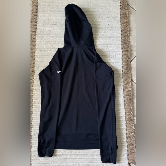 Nike Pullover Hoodie Pro‎ Hyperwarm Limitless  Black Size Medium - Picture 9 of 9